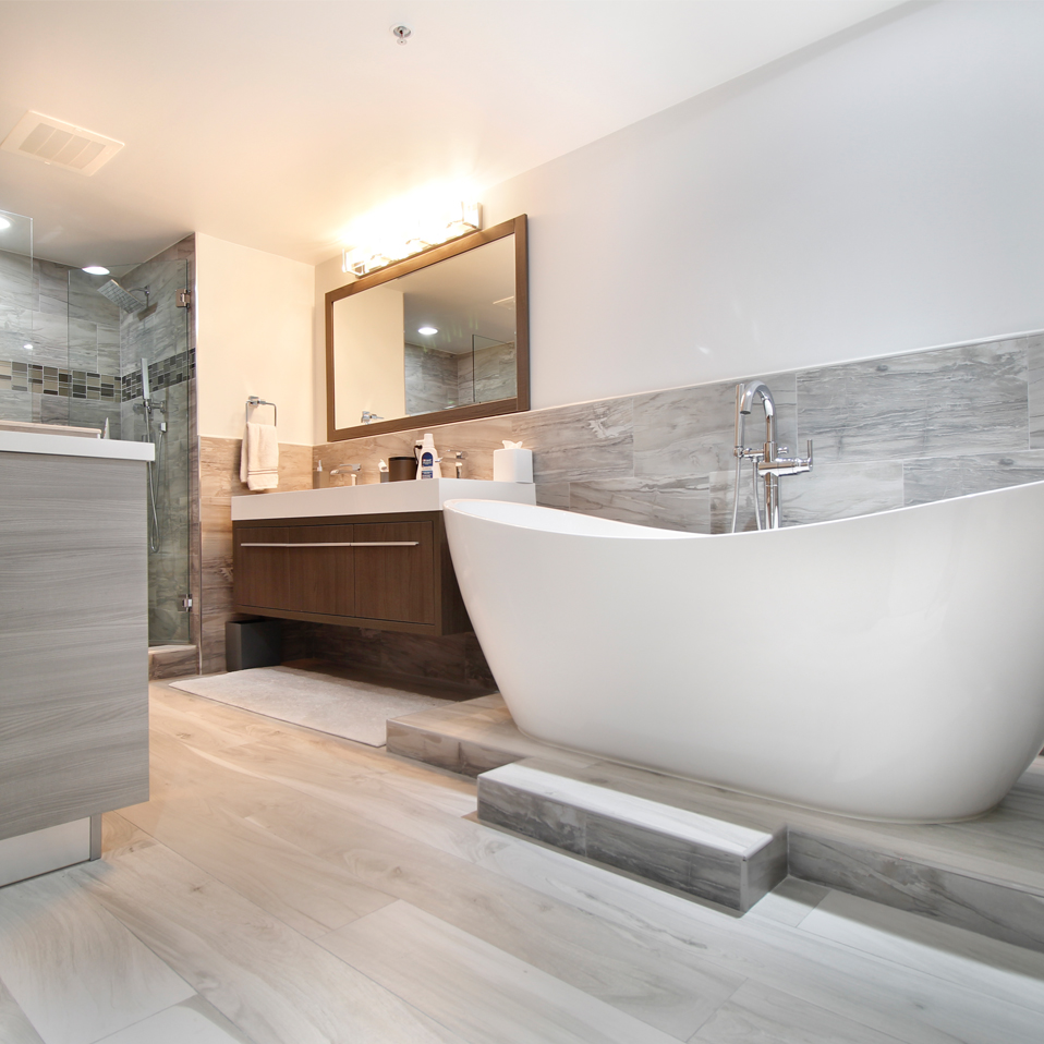 Contemporary bathroom